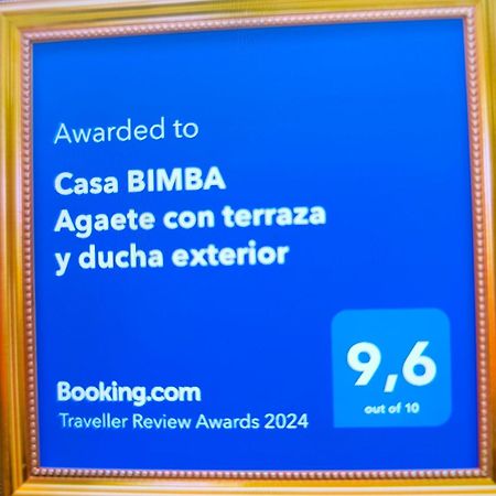 Casa Bimba Agaete Con Terraza Y Ducha Exterior Apartman Kültér fotó