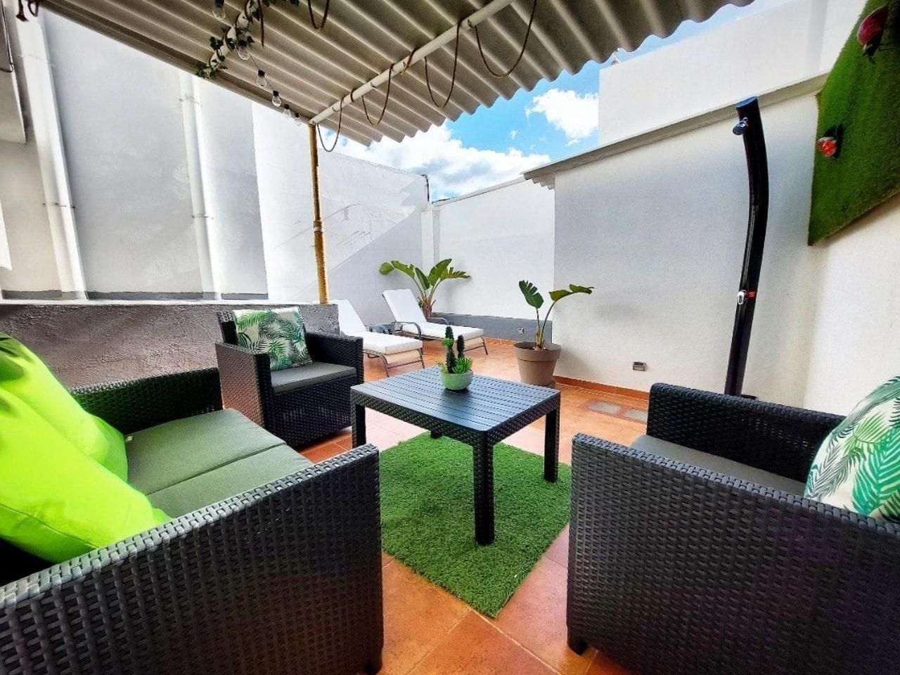 Casa Bimba Agaete Con Terraza Y Ducha Exterior Apartman Kültér fotó