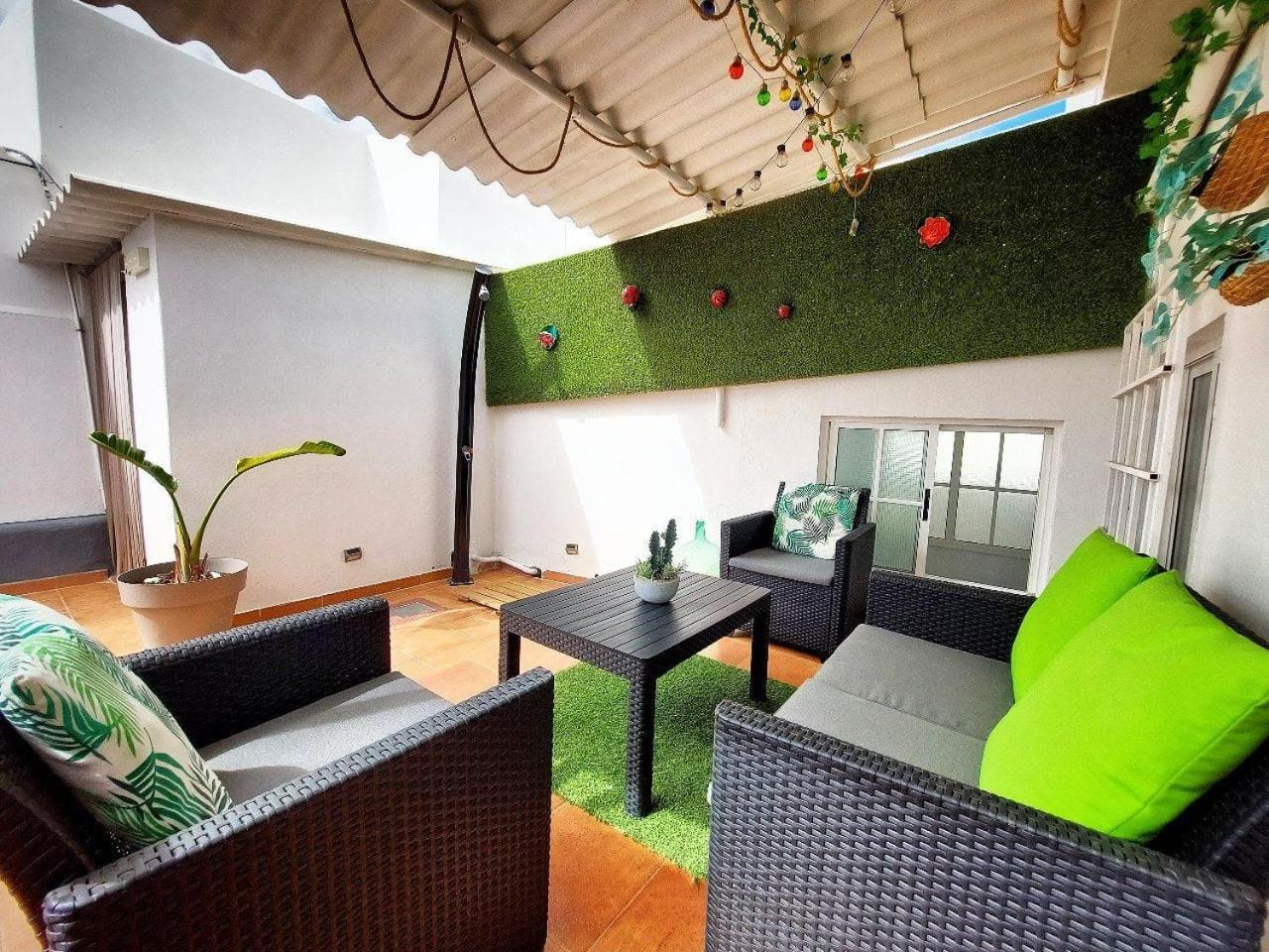 Casa Bimba Agaete Con Terraza Y Ducha Exterior Apartman Kültér fotó